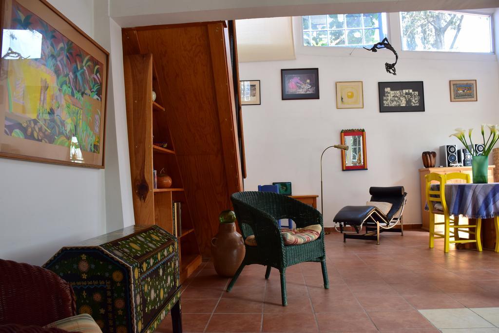 La Casa De Las Magnolias Hotell Coyoacan Exteriör bild